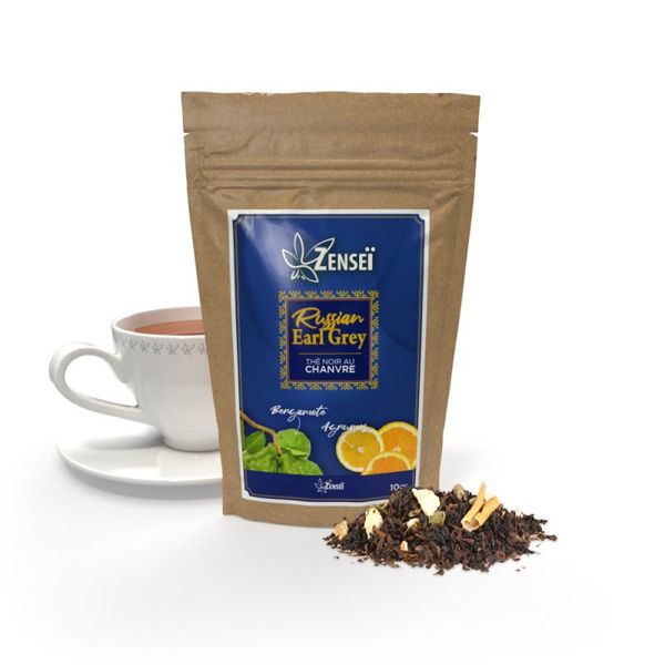 Thé Noir CBD Russian Earl Grey - ZENSEI